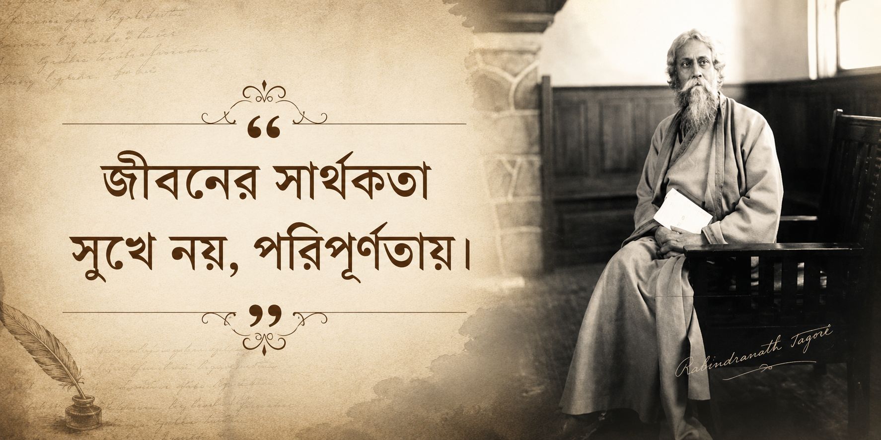 Rabindranath Quotation